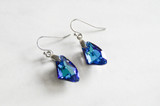  Galactic Earrings in Bermuda Blue, view 2