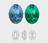 14mm x 10mm | Oval | Swarovski Article 4120