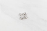 8.5mm | Two Setting Stud Earrings