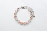 Just Peachy Finished Bracelet | Preciosa Maxima