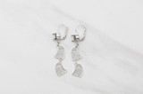 8.5mm | Double Ghost Charm Earrings