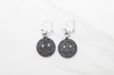 8.5mm | Happy Skeleton Charm Earrings