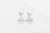 8.5mm | Christmas Ornament Charm Earrings