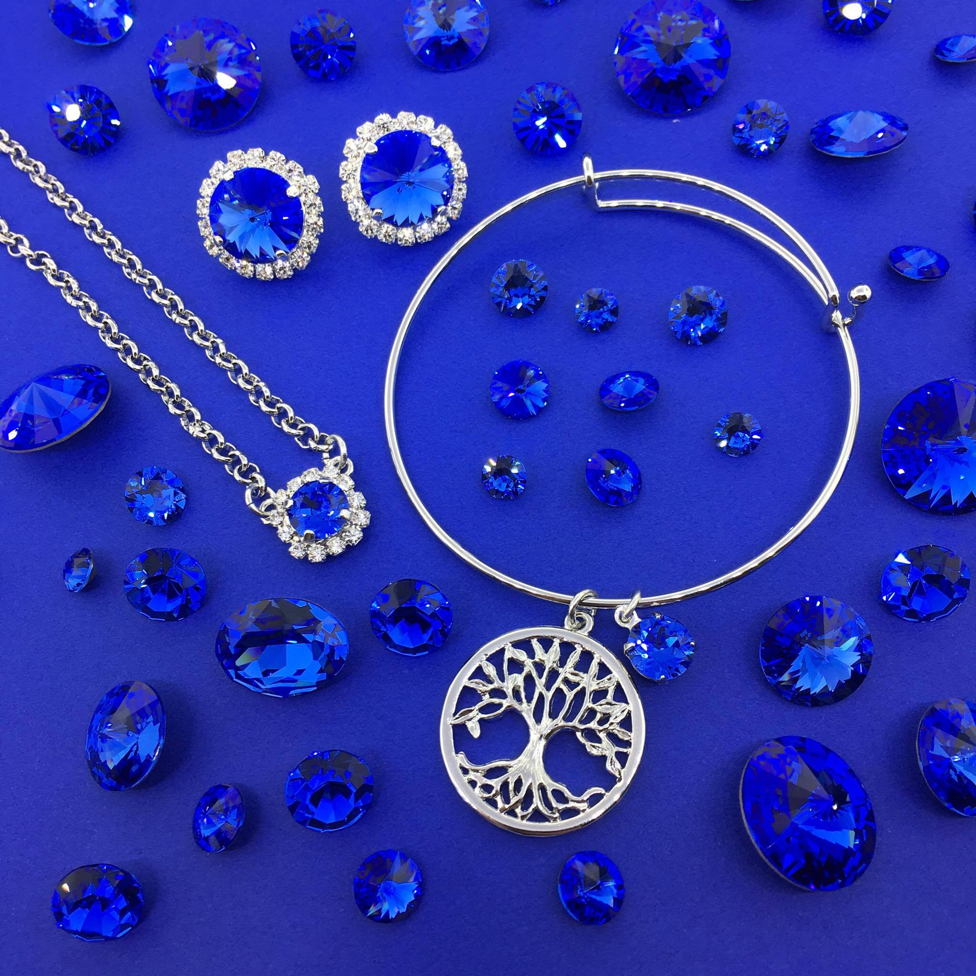 Sapphires for September - Las Vegas Rhinestones