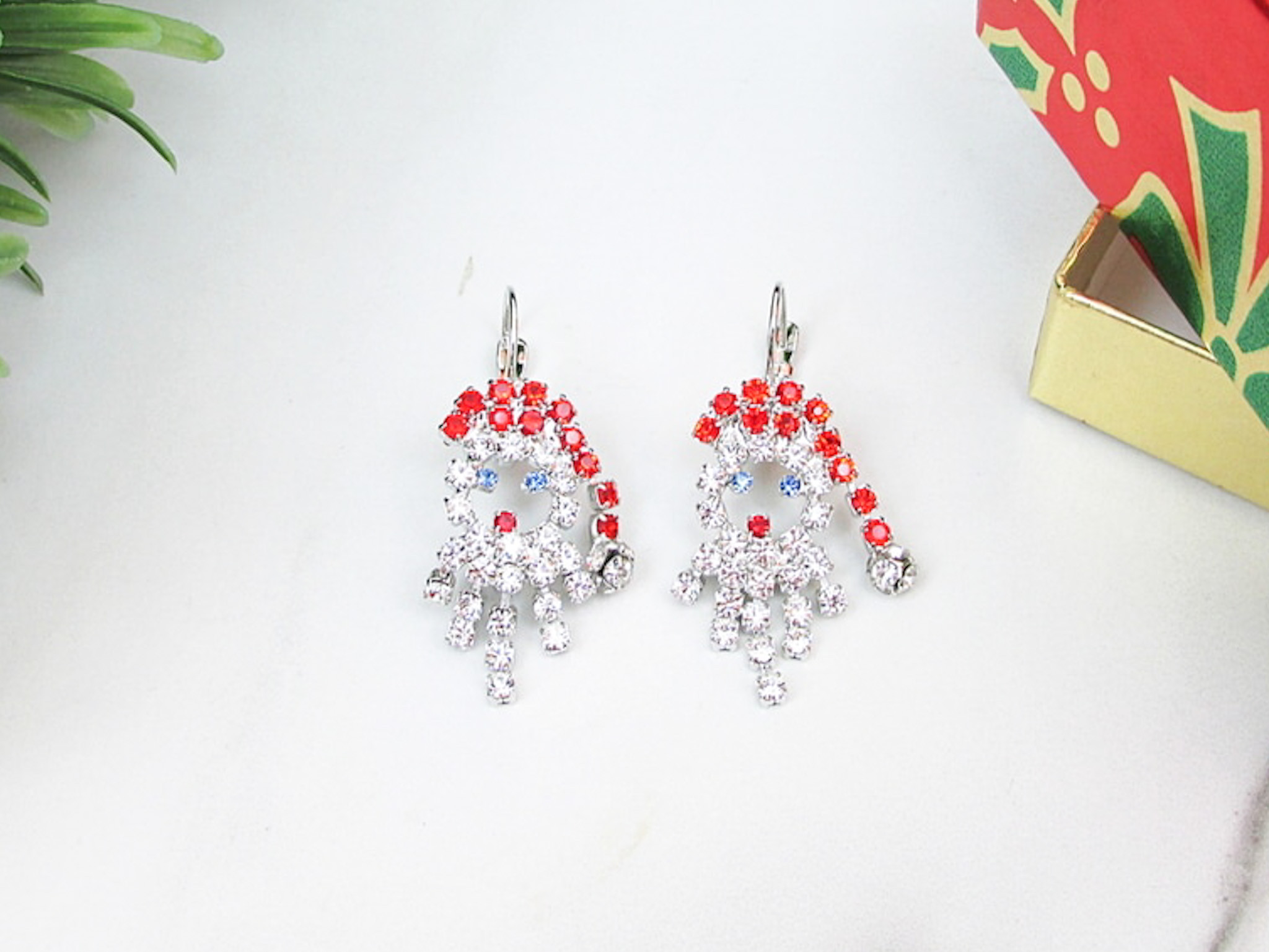 Santa Earrings