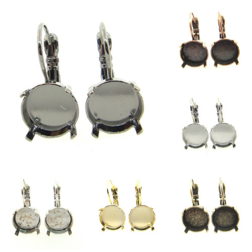 11mm Low Profile Drop Earring different finishes