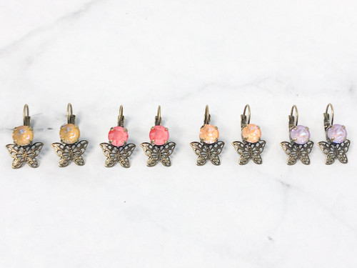 4 Pairs | Limited Edition Butterfly Earrings