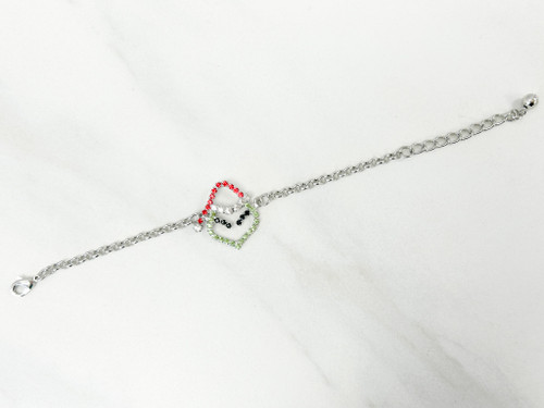 Grinch Crystal Rhinestone Bracelet | One Piece