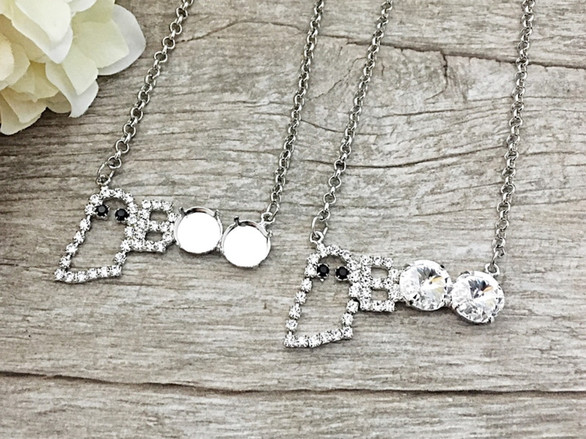 Boo and Ghost Necklace