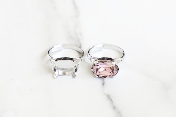 Empty Ring | 14mm x 10mm Oval Classic Band
