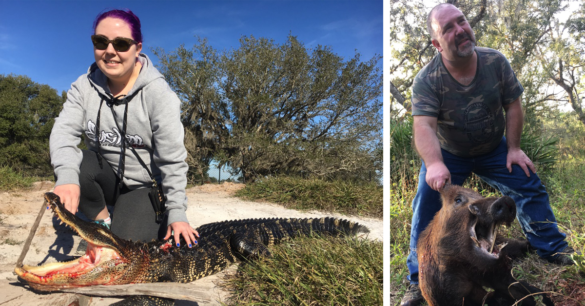 Our Happy Hunters received a Swamp Slam from Santa!