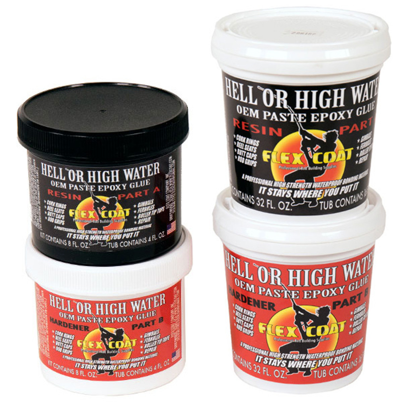 Hell or High Water Paste Epoxy Glue - Get Bit Outdoors