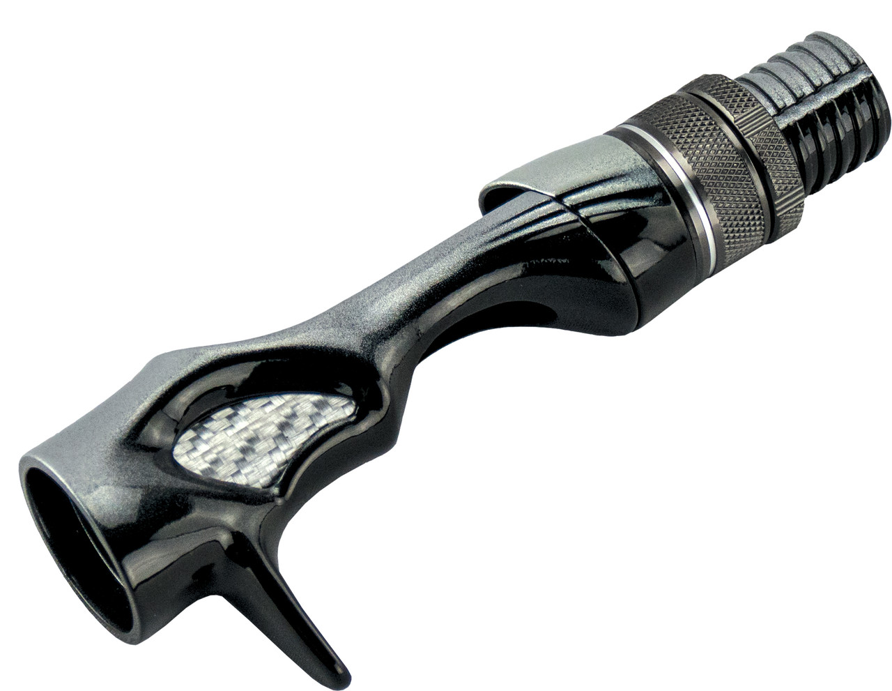 TexTouch TX16 Silver/Black Reel Seat - Get Bit Outdoors
