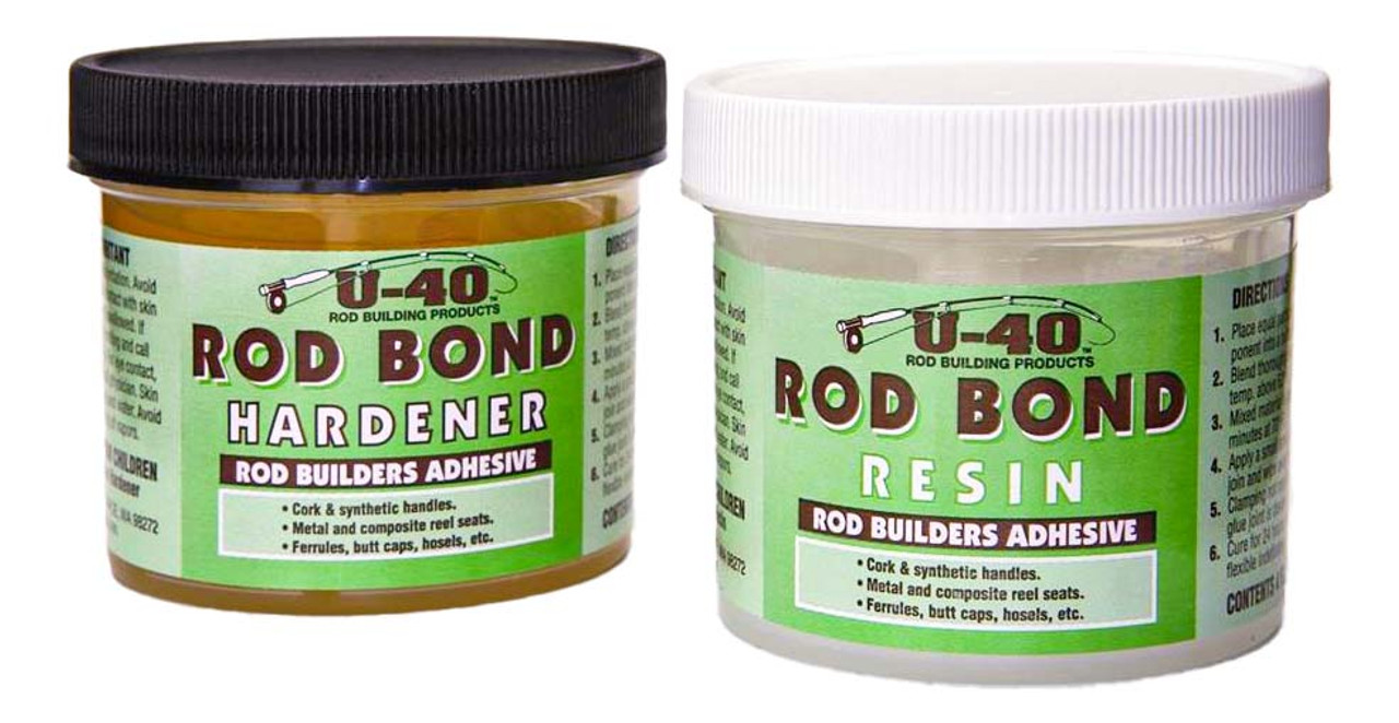 u40 Rod Bond Epoxy - Available in 4oz, 8oz, 32oz Kits. - Get Bit