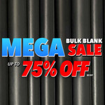 Mega Blanks Sale - Up to 75% Off!