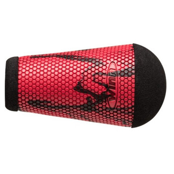 Winn Butt Grip, 2.50" , Black/Red