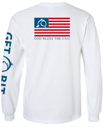 Get Bit USA Long Sleeve T-Shirt
