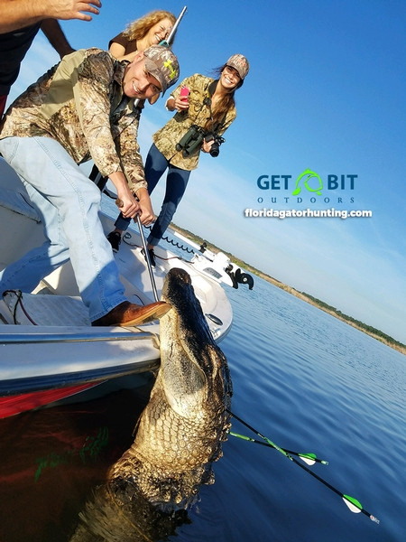 Hooked and Smoked a Big Ol’e Gator