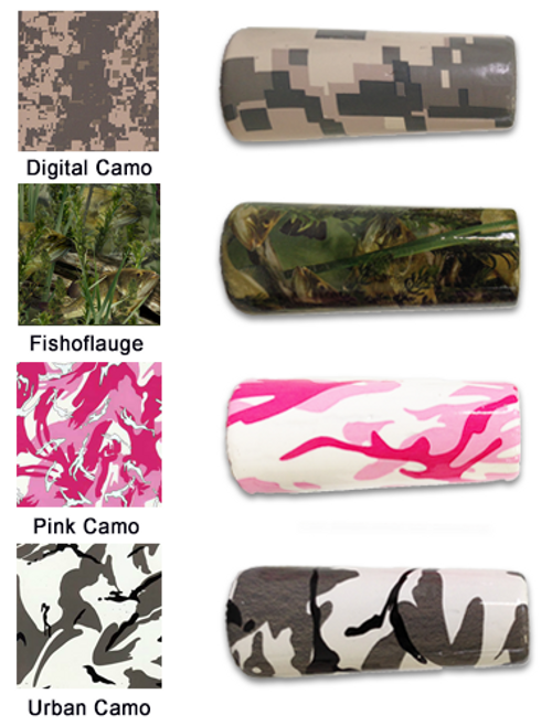 9" Camo Rear Grip