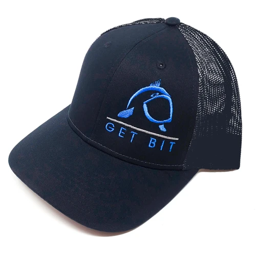 Get Bit Sport Black & Blue Snapback Hat