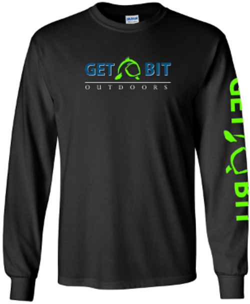 Get Bit Blue Line LongSleeve T-Shirt