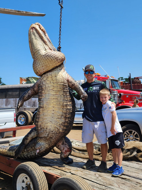 Get Bit Gator Long Sleeve Shirts