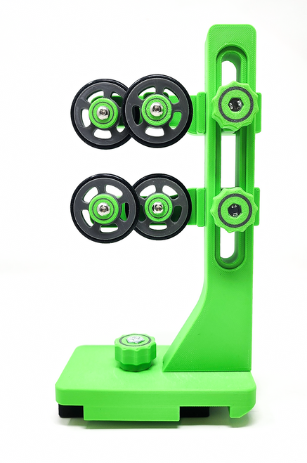 Green 'Super Smooth' Custom Rod Stands