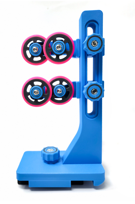 Blue 'Super Smooth' Custom Rod Stands