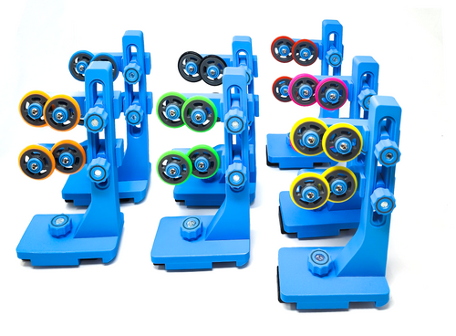 Blue 'Super Smooth' Custom Rod Stands