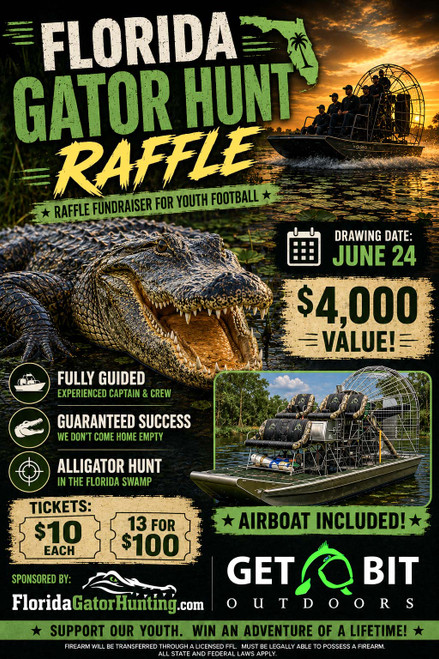 Gator Hunt Raffle Tickets