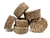 Rubber Mix Cork Rings - Dark Without Hole