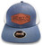 Get Bit Hat - Gray / White w Leather Logo