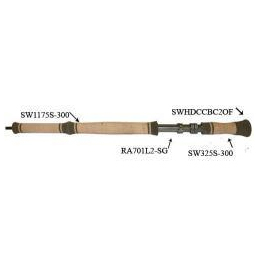 Switch Rod Grips - Super Grade Cork/HDCC