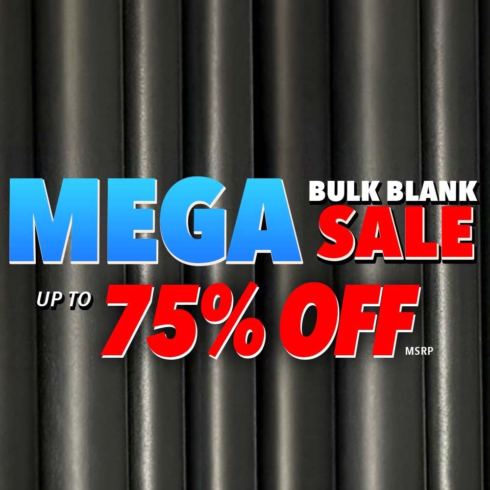 Mega Blanks Sale - Up to 75% Off!