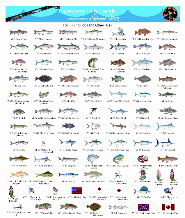 Fish Decals