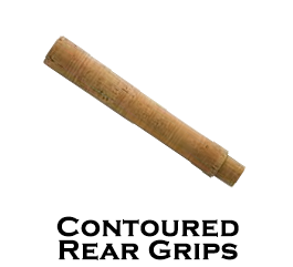 Contoured Rear Grips - Premium A-Grade Cork 