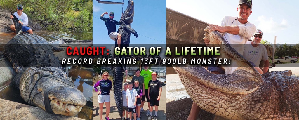 Monster gator catch