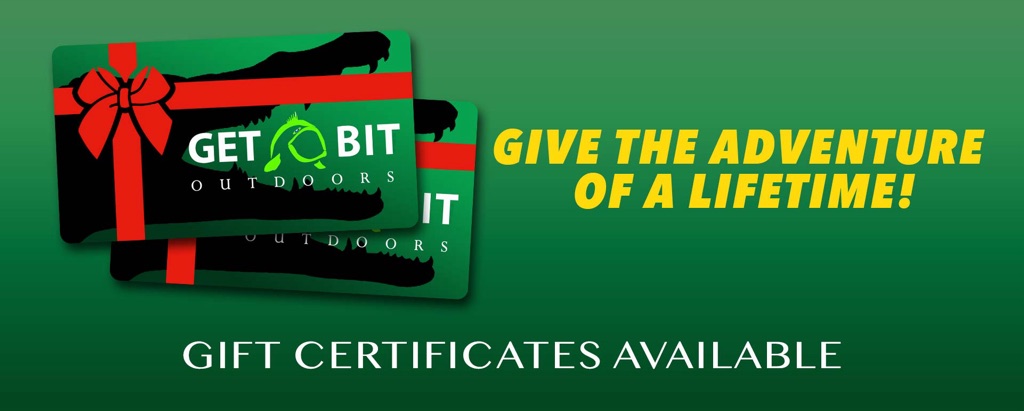 Gift certificates — give the gift of a Florida gator hunt