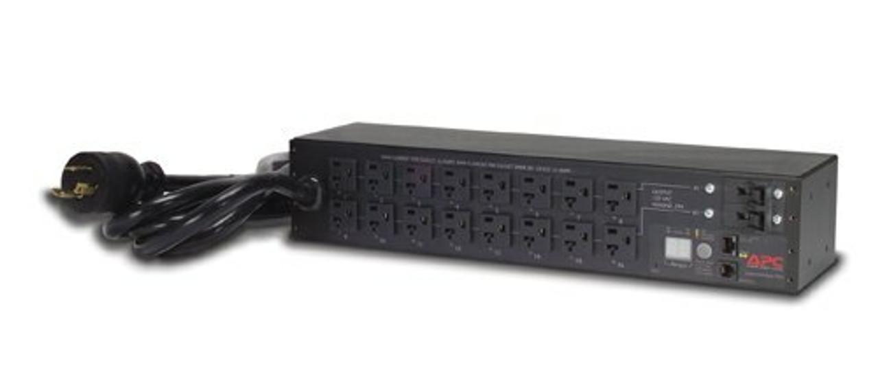 AP7902B - APC Rack PDU, Switched, 2U, 30A, 120V, (16) 5-20