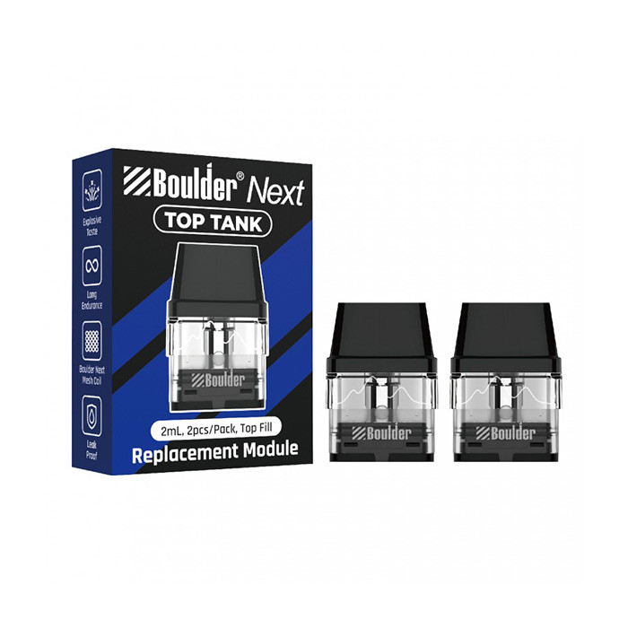Boulder Next Replacement Pods | $9.99 Cartridges - Budget Vapors
