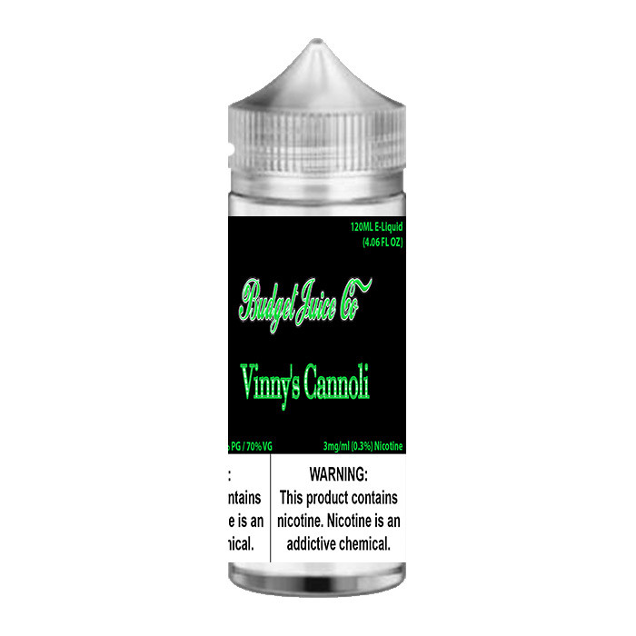 Budget Juice Co - Vinny's Cannoli | 120ML - Budget Vapors