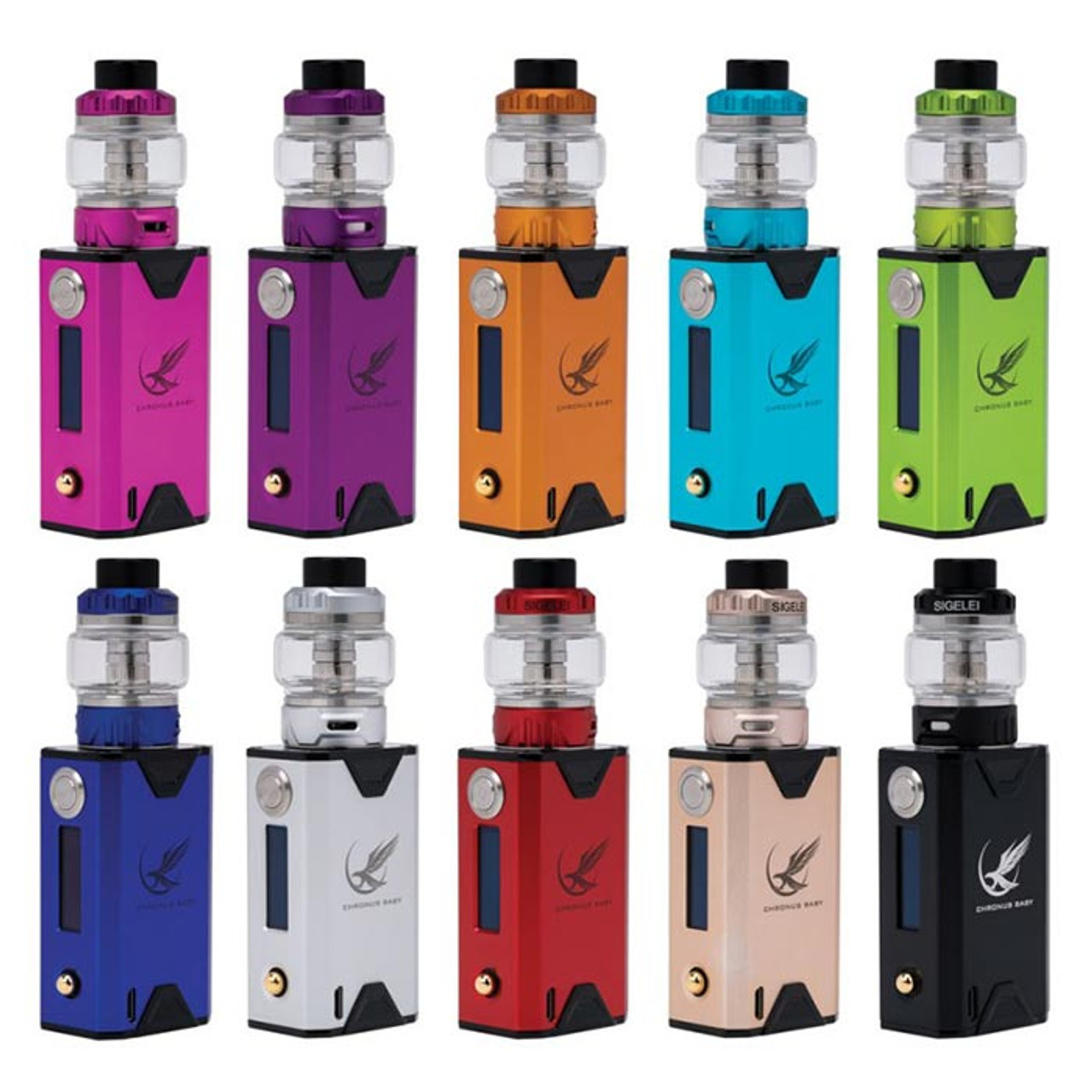 SIGELEI Chronus Baby 80w TC Starter Kit - Vape Wholesale USA