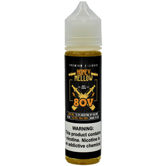 80V - Honey Mellow | 60ML E-Juice - Budget Vapors