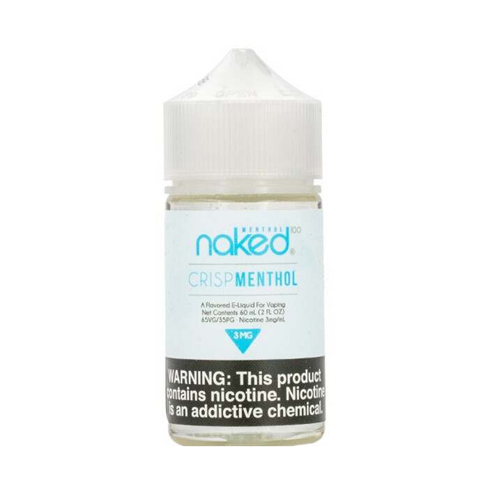Naked 100 Crisp Menthol Budget Vapors
