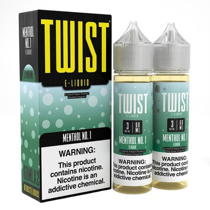 Twist Menthol No. 1 Premium Vape Juice Budget Vapors