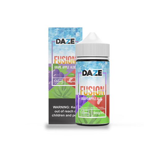 7-Daze Fusion ICED Grape Apple Aloe 100ML
