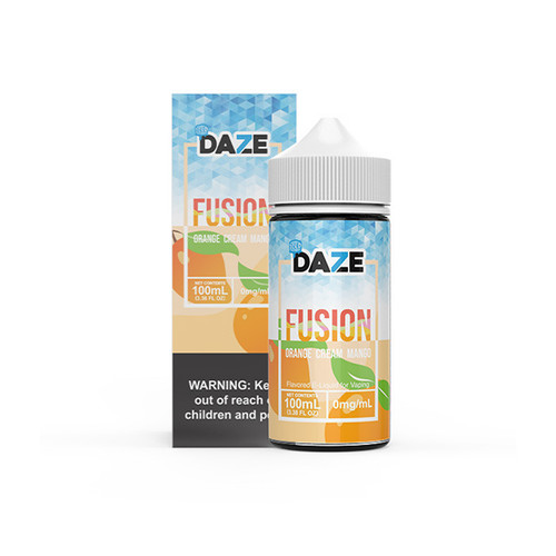 7-Daze Fusion ICED Orange Cream Mango 100ML