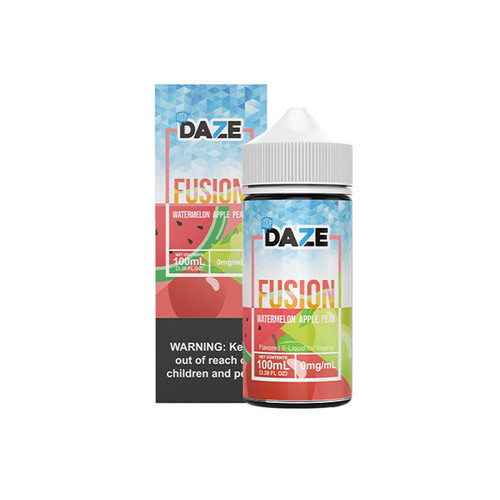 7-Daze Fusion ICED Watermelon Apple Pear 100ML 7-Daze Fusion ICED Watermelon Apple Pear 100ML