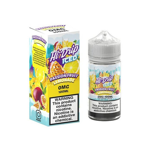 Hi-Drip ICED Passion Fruit Lemonade 100ML