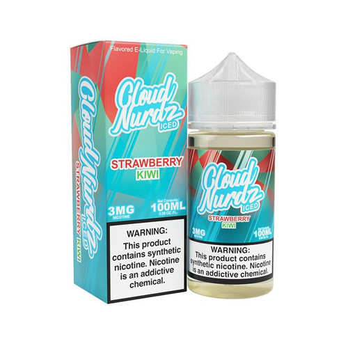 Cloud Nurdz ICED Strawberry Kiwi 100ML